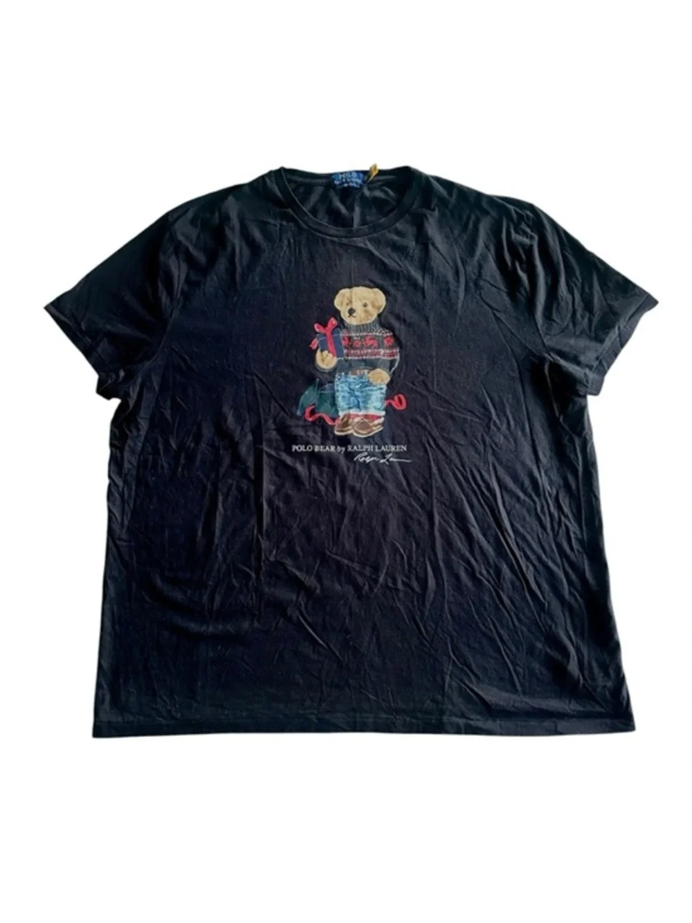 POLO Ralph Lauren Polo Bear Short Sleeve T-Shirt - Mens Size XXL Tall - Black